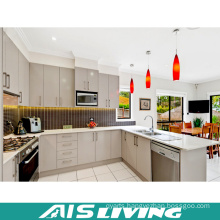 U-Shape Double Colour Kitchen Cabinets Furniture (AIS-K973)